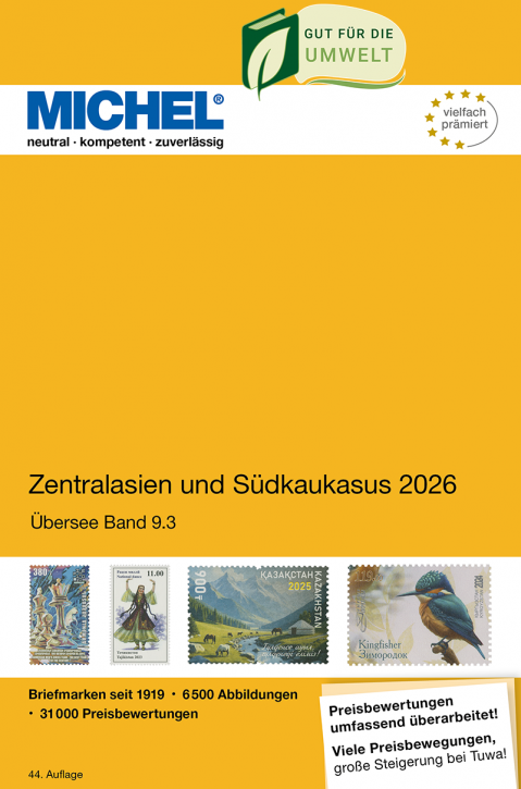 Zentralasien und Südkaukasus 2026 (ÜK 9.3) E-Book