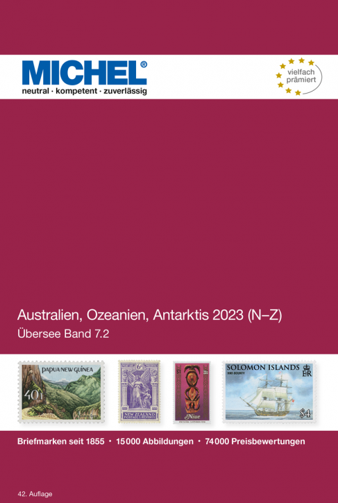 Australien, Ozeanien, Antarktis 2023 (Ü 7.2) – Band 2 N–Z (E-Book)