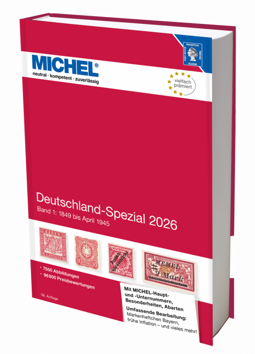 Deutschland-Spezial 2026 – Band 1 (1849–April 1945)