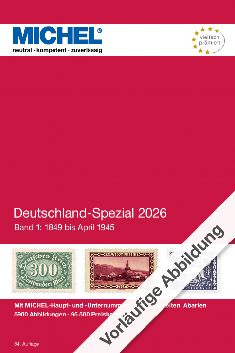 Deutschland-Spezial 2026 – Band 1 (1849–April 1945)