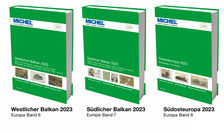 Europe Set 2023 Balkans and Southeastern Europe (E 6, E 7, E 8)