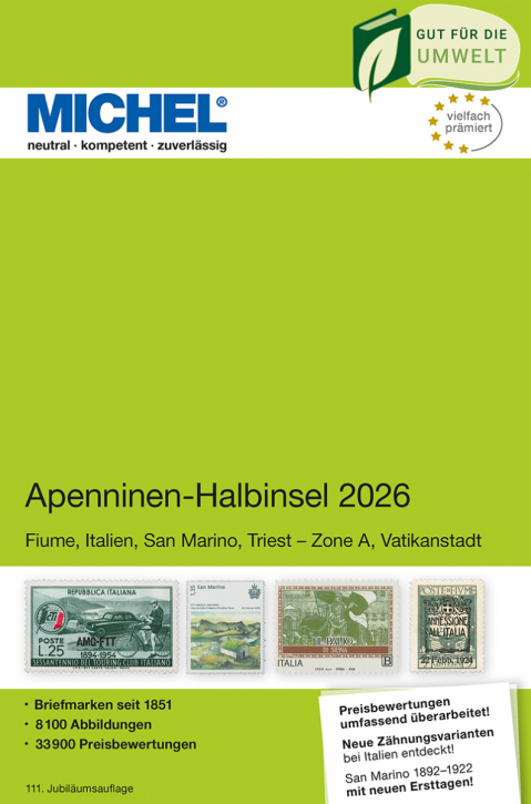 E-Book Abo Apenninen-Halbinsel (E 5)