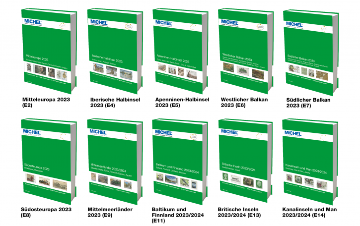 Europa Set 2023 10 Bände (2, 4-9, 11, 13, 14)