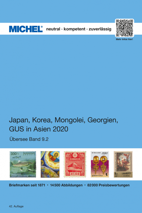 Japan, Korea, Mongolia, Georgia, GUS (former Soviet Republics in Asia) 2020 (OC 9.2) (E-book)