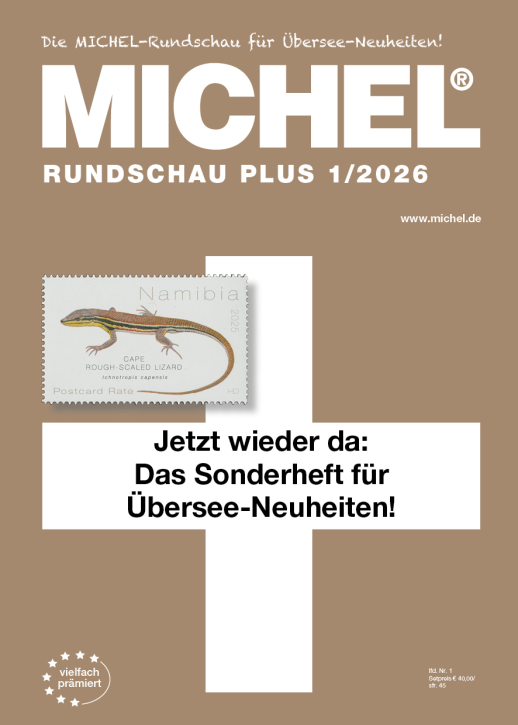 MICHEL-Rundschau Plus Übersee Set 4 Ausgaben 2026