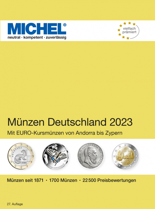 Münzen Deutschland 2023 (E-Book)