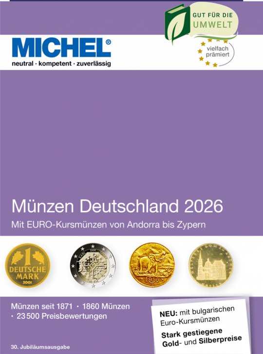 Münzen Deutschland 2026 (E-Book)