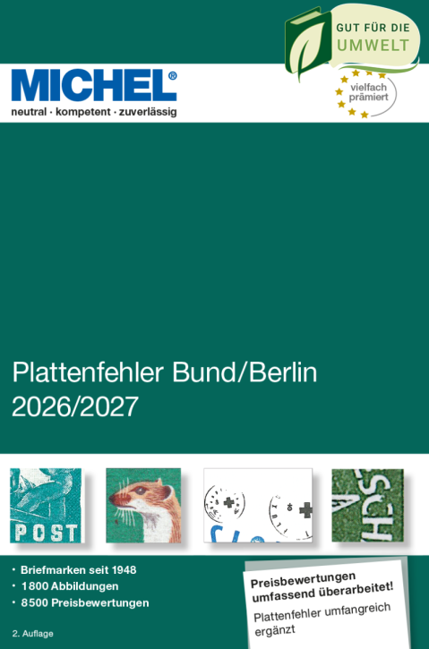 Handbuch Plattenfehler Bund/Berlin (2. Auflage) E-Book