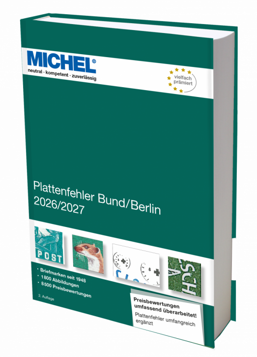 Plate Flaws Federal Republic of Germany/Berlin (2nd edition)