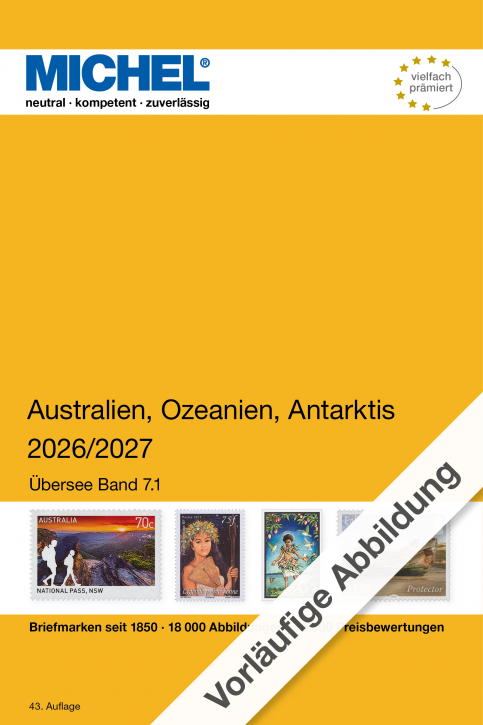 Australia/Oceania/Antarctica 2026/2027 (Ü 7.1) – Volume 1 A-M