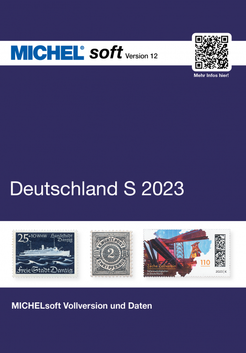 MICHELsoft Briefmarken Deutschland S 2023 – Vollversion 12 & Daten zum Download