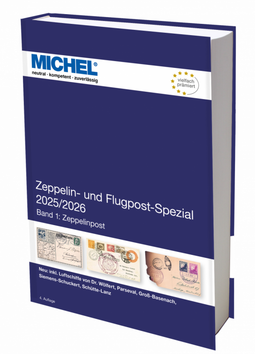 Zeppelin and Air Mail Special Volume 1: Zeppelin Mail 2025/2026