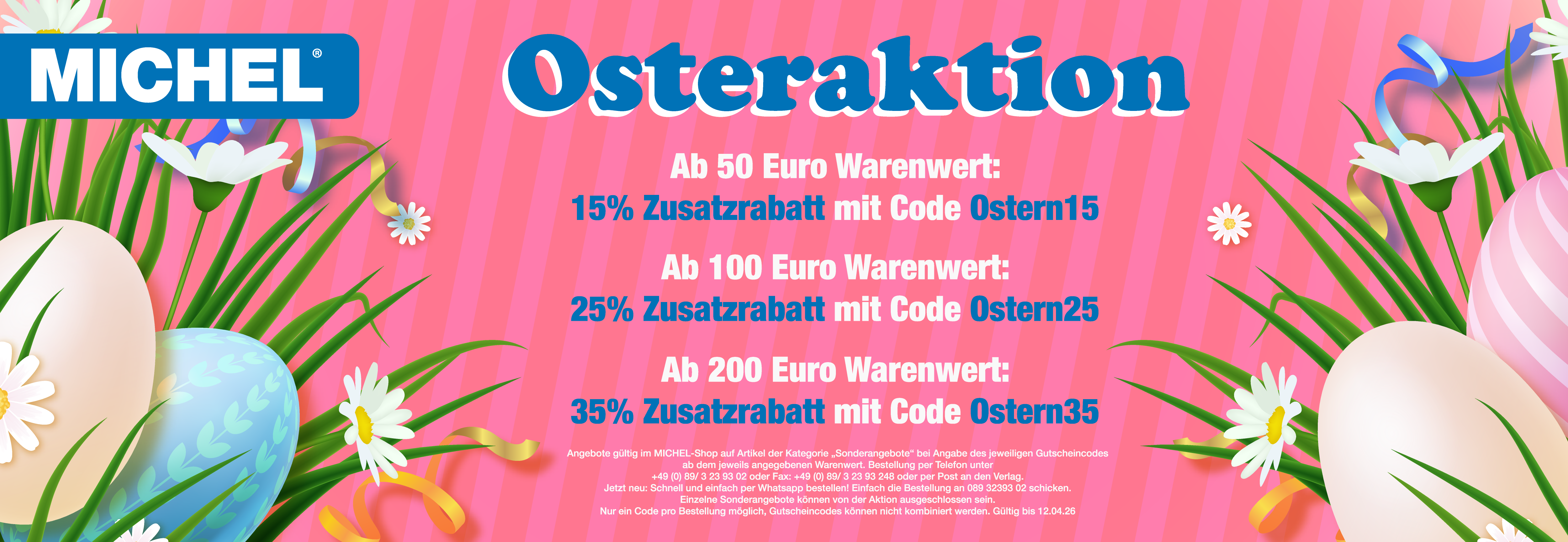 Osterrabattstaffel 2026