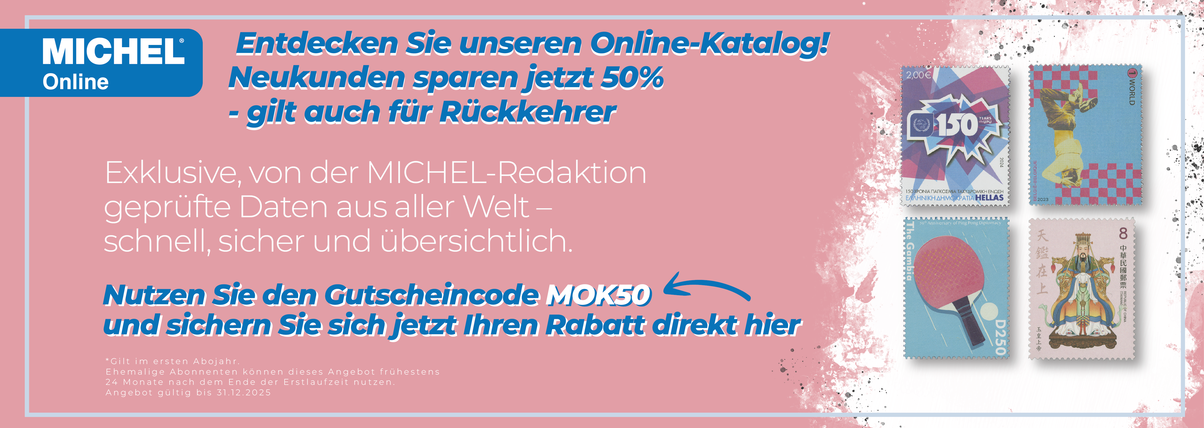 MOK 50 % Wiederkehrer & Neukunden