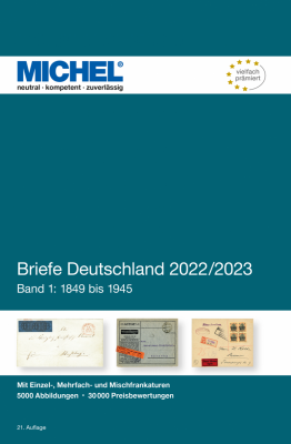 Briefe Deutschland 2022/2023 – Band 1: 1849–1945