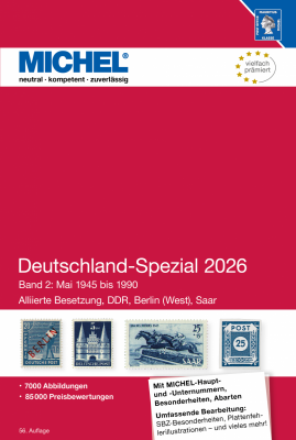 Germany Specialized 2026 – Volume 2 (As of May 1945 to 1990)