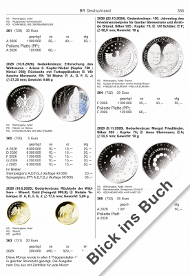 Münzen Deutschland 2026 (E-Book)