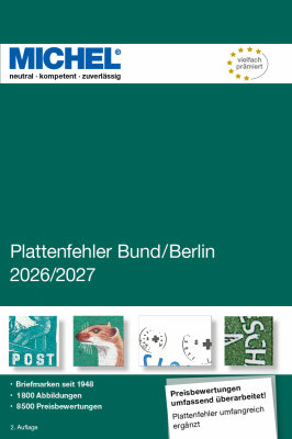 Plate Flaws Federal Republic of Germany/Berlin (2nd edition)