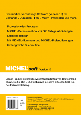 MICHELsoft Briefmarken Deutschland 2022 – Version 12